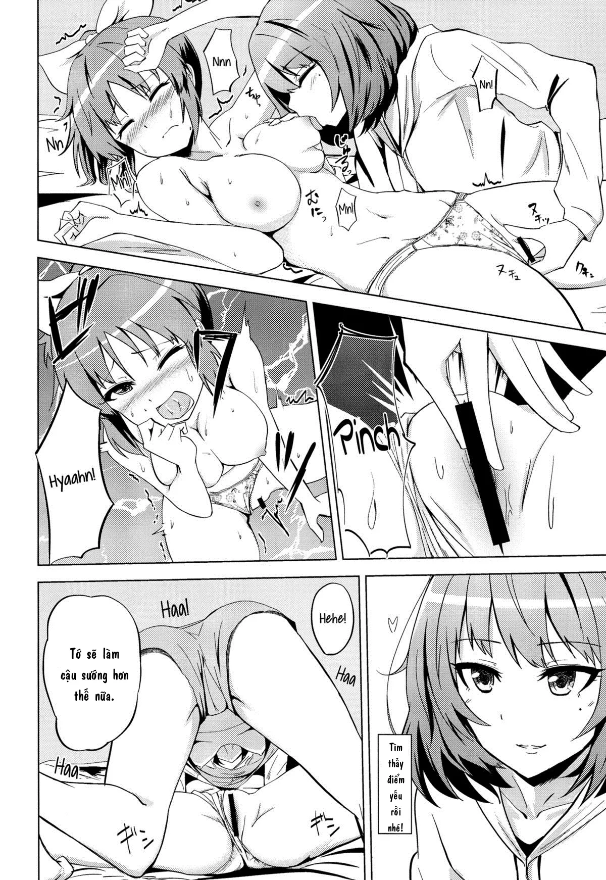HentaiVN.net - Ảnh 10 - Kaede-san's Teasing of Nana (The Idolmaster) - Chap 1