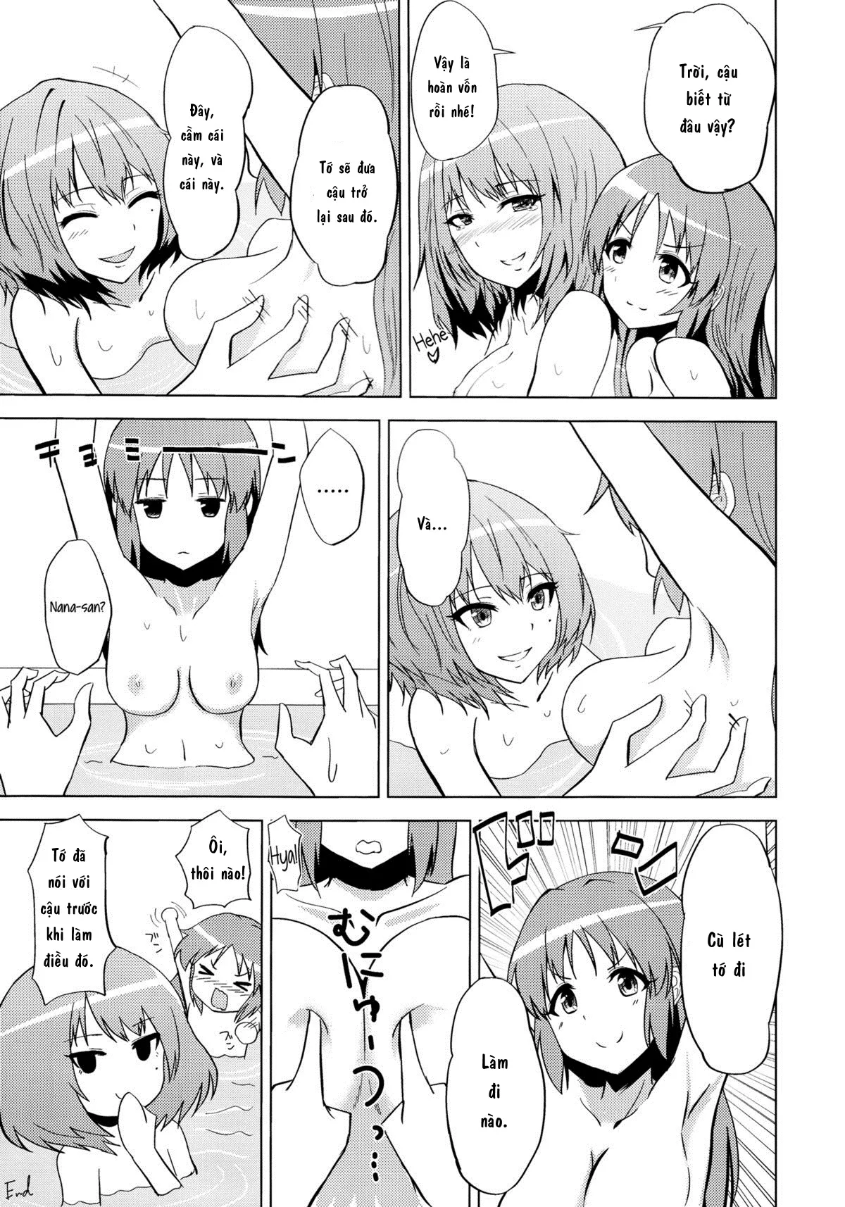HentaiVN.net - Ảnh 13 - Kaede-san's Teasing of Nana (The Idolmaster) - Chap 1