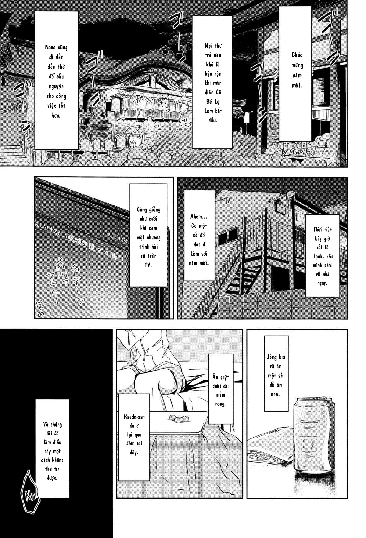HentaiVN.net - Ảnh 5 - Kaede-san's Teasing of Nana (The Idolmaster) - Chap 1