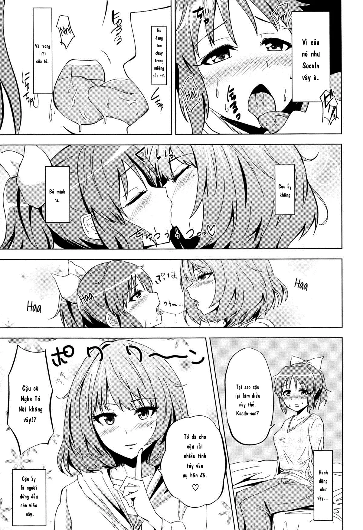 HentaiVN.net - Ảnh 7 - Kaede-san's Teasing of Nana (The Idolmaster) - Chap 1