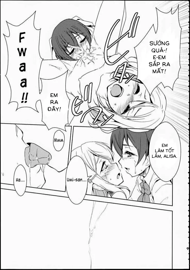 HentaiVN.net - Ảnh 10 - Eikyuu Butou no Treasoner (Love Live!) - Chap 1