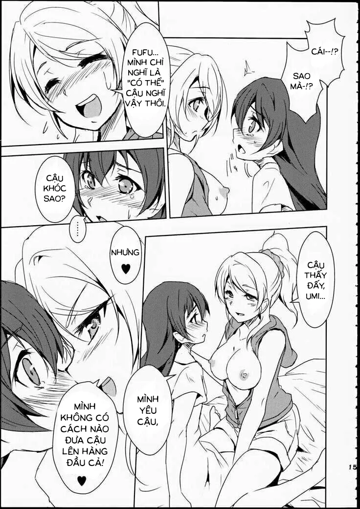 HentaiVN.net - Ảnh 16 - Eikyuu Butou no Treasoner (Love Live!) - Chap 1