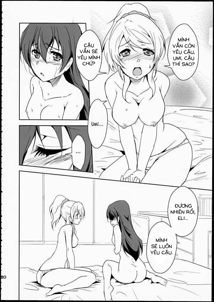 HentaiVN.net - Ảnh 21 - Eikyuu Butou no Treasoner (Love Live!) - Chap 1