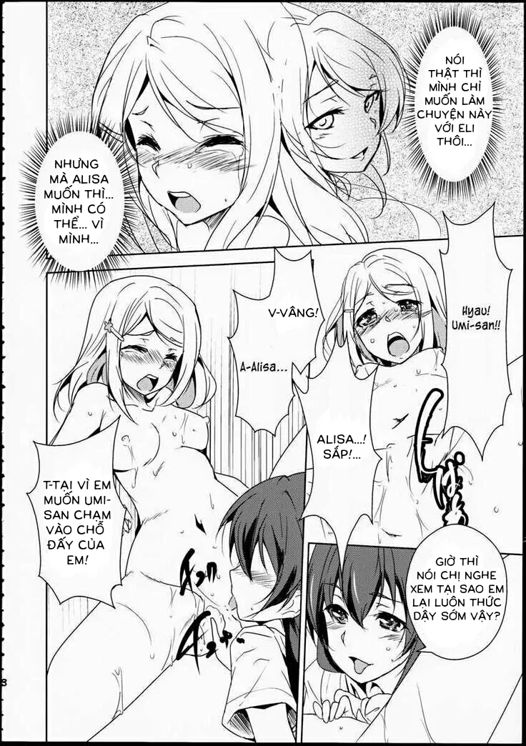 HentaiVN.net - Ảnh 9 - Eikyuu Butou no Treasoner (Love Live!) - Chap 1