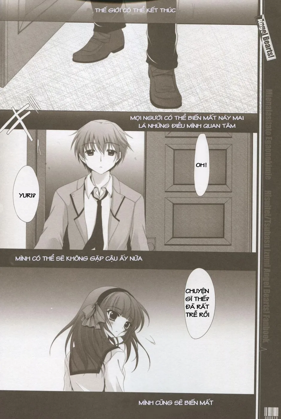 HentaiVN.net - Ảnh 10 - Mienai ashita to egao no kimi e (Angel Beats!) - Chap 1
