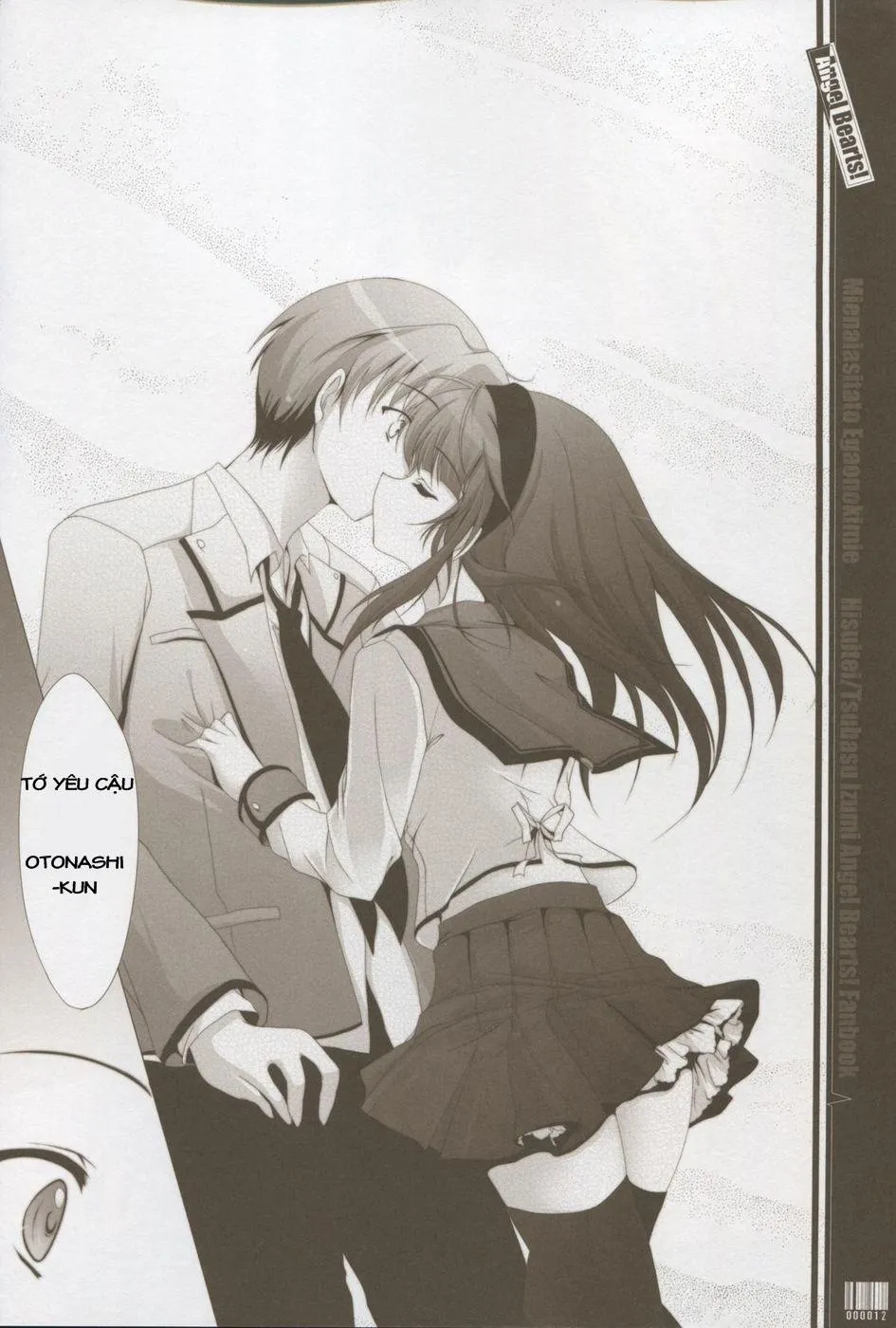 HentaiVN.net - Ảnh 12 - Mienai ashita to egao no kimi e (Angel Beats!) - Chap 1
