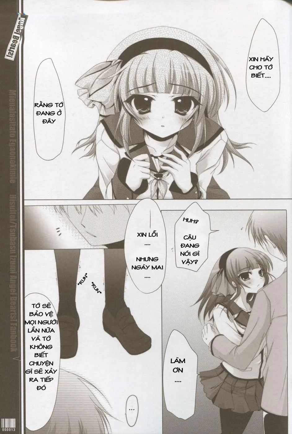 HentaiVN.net - Ảnh 13 - Mienai ashita to egao no kimi e (Angel Beats!) - Chap 1