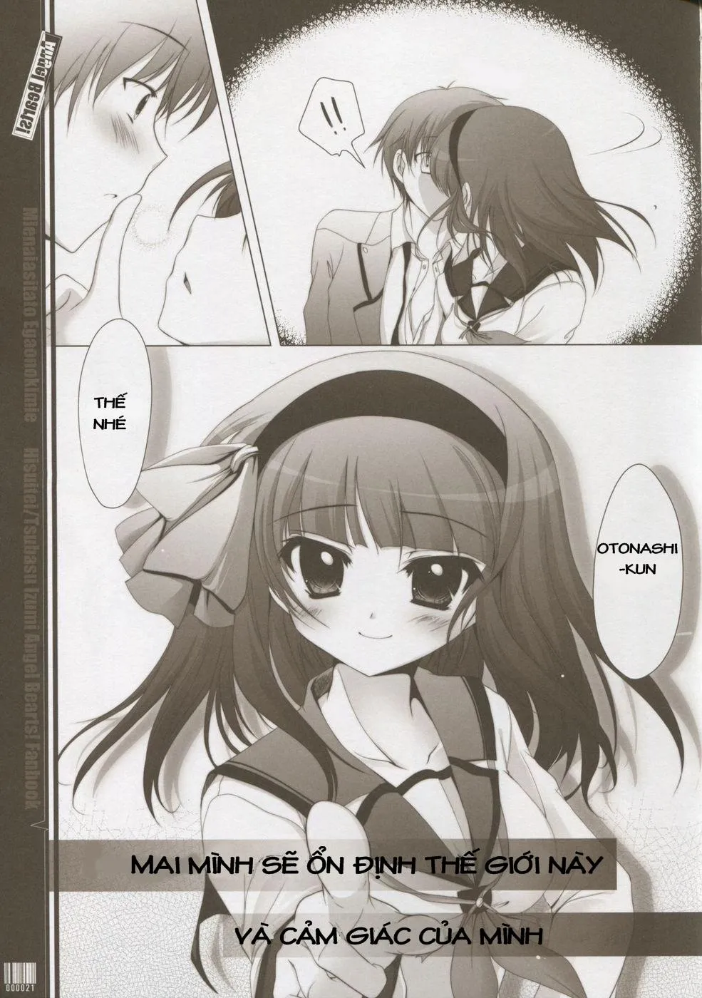 HentaiVN.net - Ảnh 19 - Mienai ashita to egao no kimi e (Angel Beats!) - Chap 1