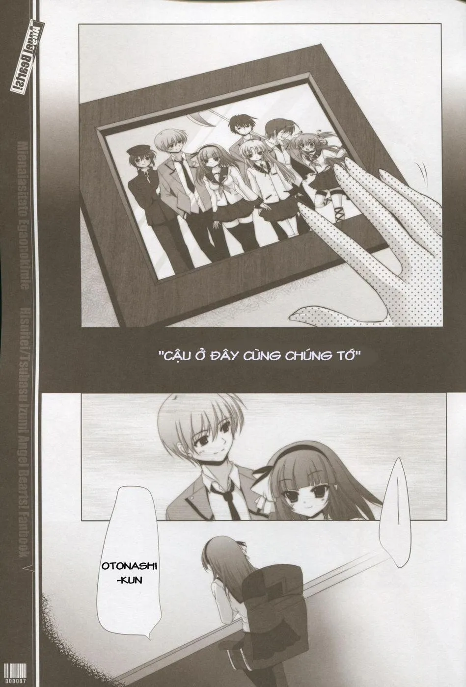HentaiVN.net - Ảnh 7 - Mienai ashita to egao no kimi e (Angel Beats!) - Chap 1