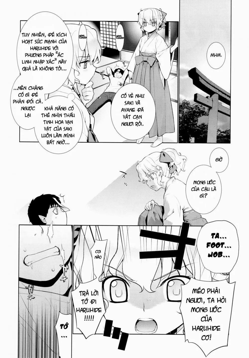 HentaiVN.net - Ảnh 15 - Kanara-sama no Nichijou Go (Tonari no Miko-san wa Minna Warau) - Chap 1