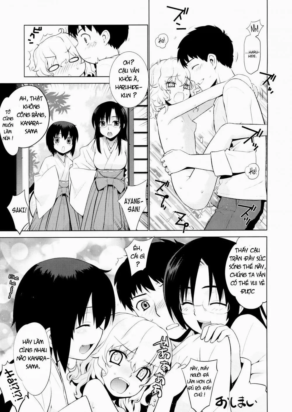 HentaiVN.net - Ảnh 28 - Kanara-sama no Nichijou Go (Tonari no Miko-san wa Minna Warau) - Chap 1