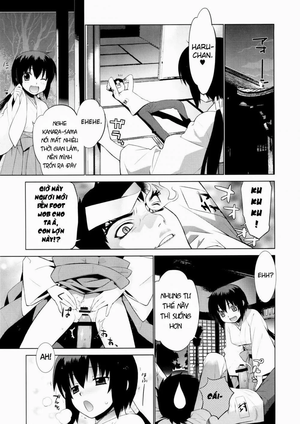 HentaiVN.net - Ảnh 8 - Kanara-sama no Nichijou Go (Tonari no Miko-san wa Minna Warau) - Chap 1