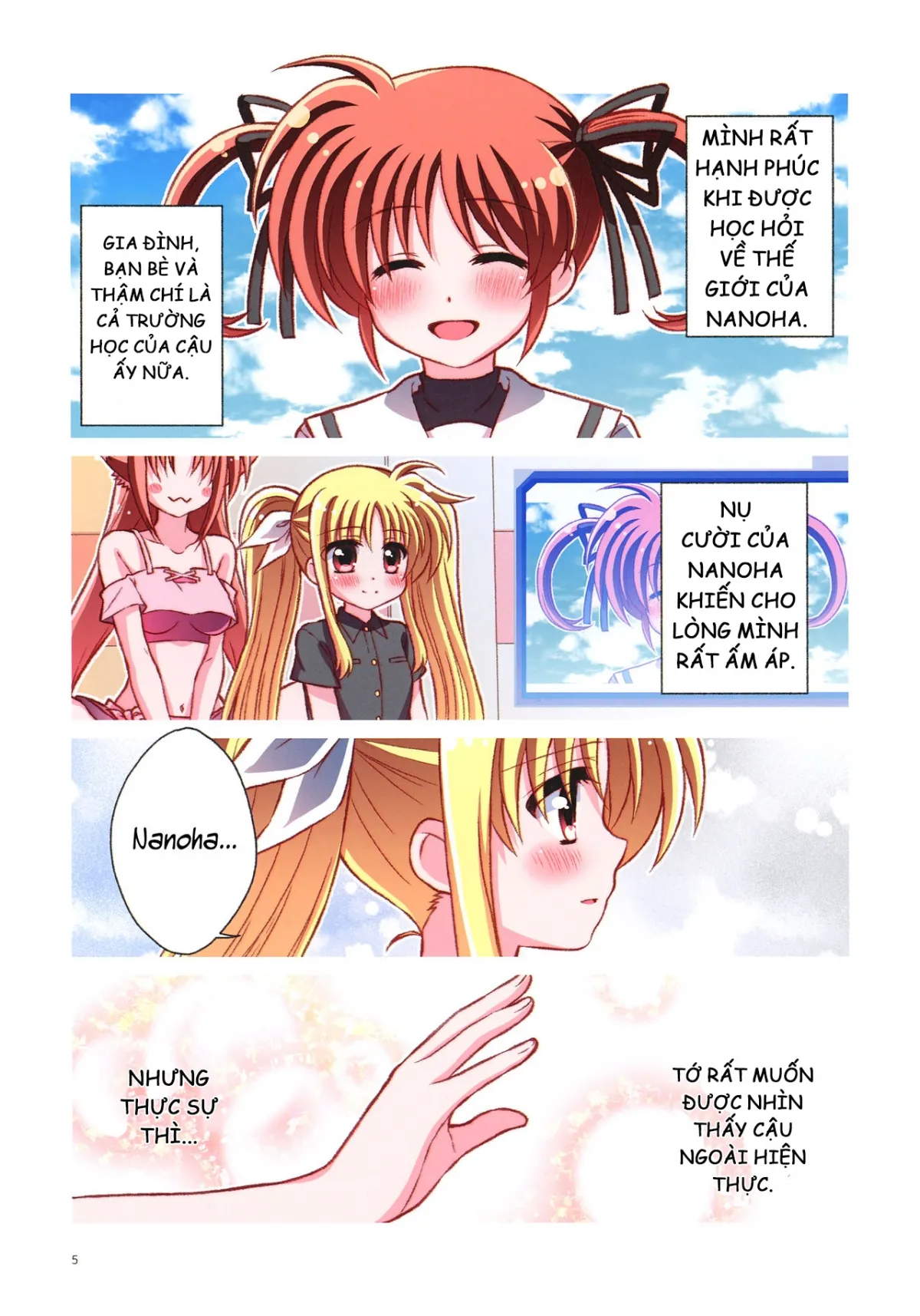 HentaiVN.net - Ảnh 5 - NanoFei Netsu Ni Ukasarete.. (Mahou Shoujo Lyrical Nanoha) [NanoFate Floating In Passion...] - Chap 1