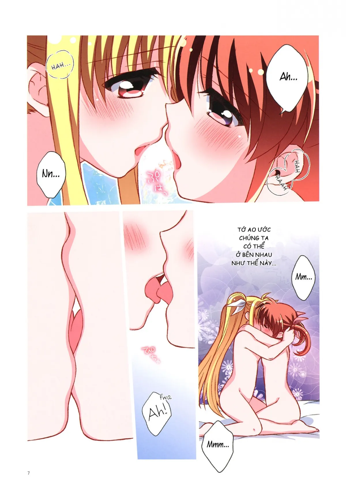 HentaiVN.net - Ảnh 7 - NanoFei Netsu Ni Ukasarete.. (Mahou Shoujo Lyrical Nanoha) [NanoFate Floating In Passion...] - Chap 1