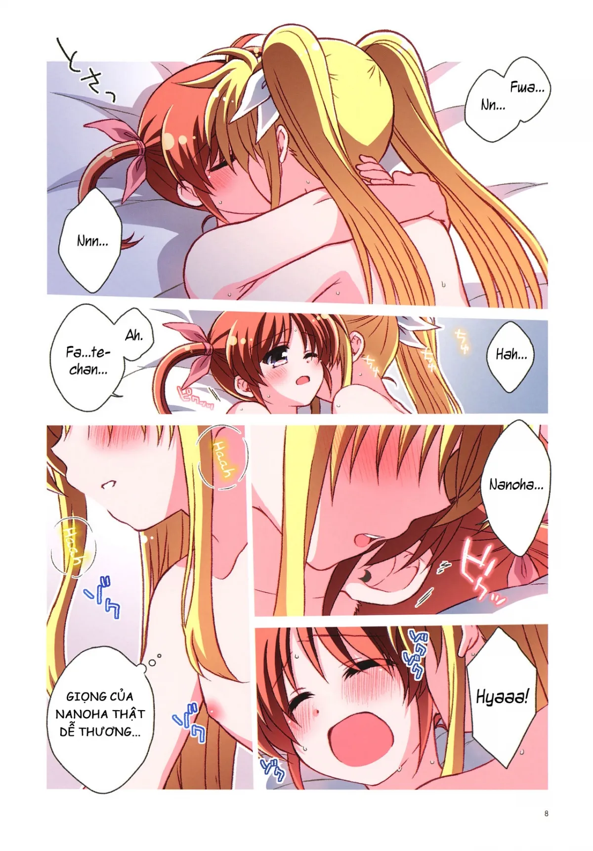 HentaiVN.net - Ảnh 8 - NanoFei Netsu Ni Ukasarete.. (Mahou Shoujo Lyrical Nanoha) [NanoFate Floating In Passion...] - Chap 1