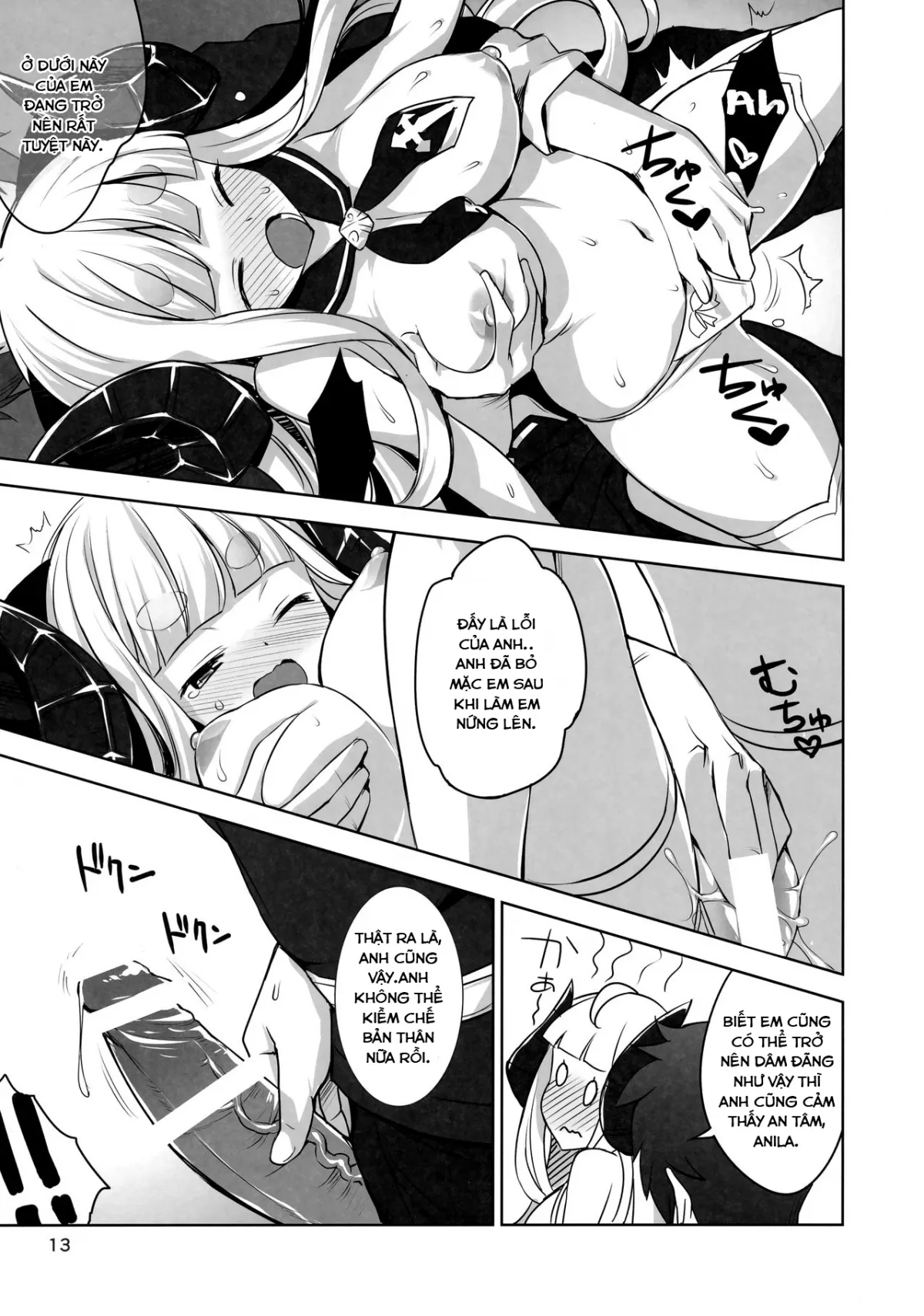 HentaiVN.net - Ảnh 11 - Dọn nhà cùng Anila-san (Granblue Fantasy) [Lovey-Dovey With Anila-san] - Chap 1