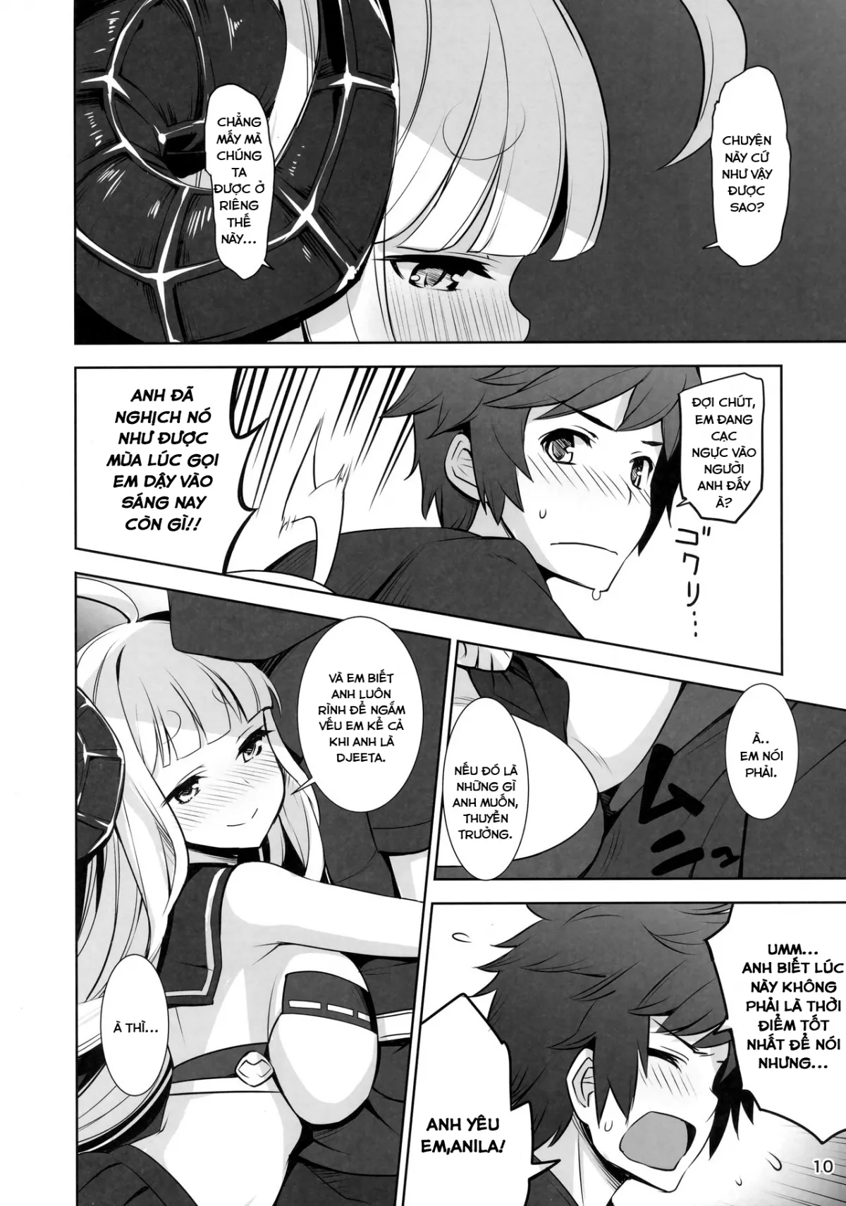 HentaiVN.net - Ảnh 8 - Dọn nhà cùng Anila-san (Granblue Fantasy) [Lovey-Dovey With Anila-san] - Chap 1