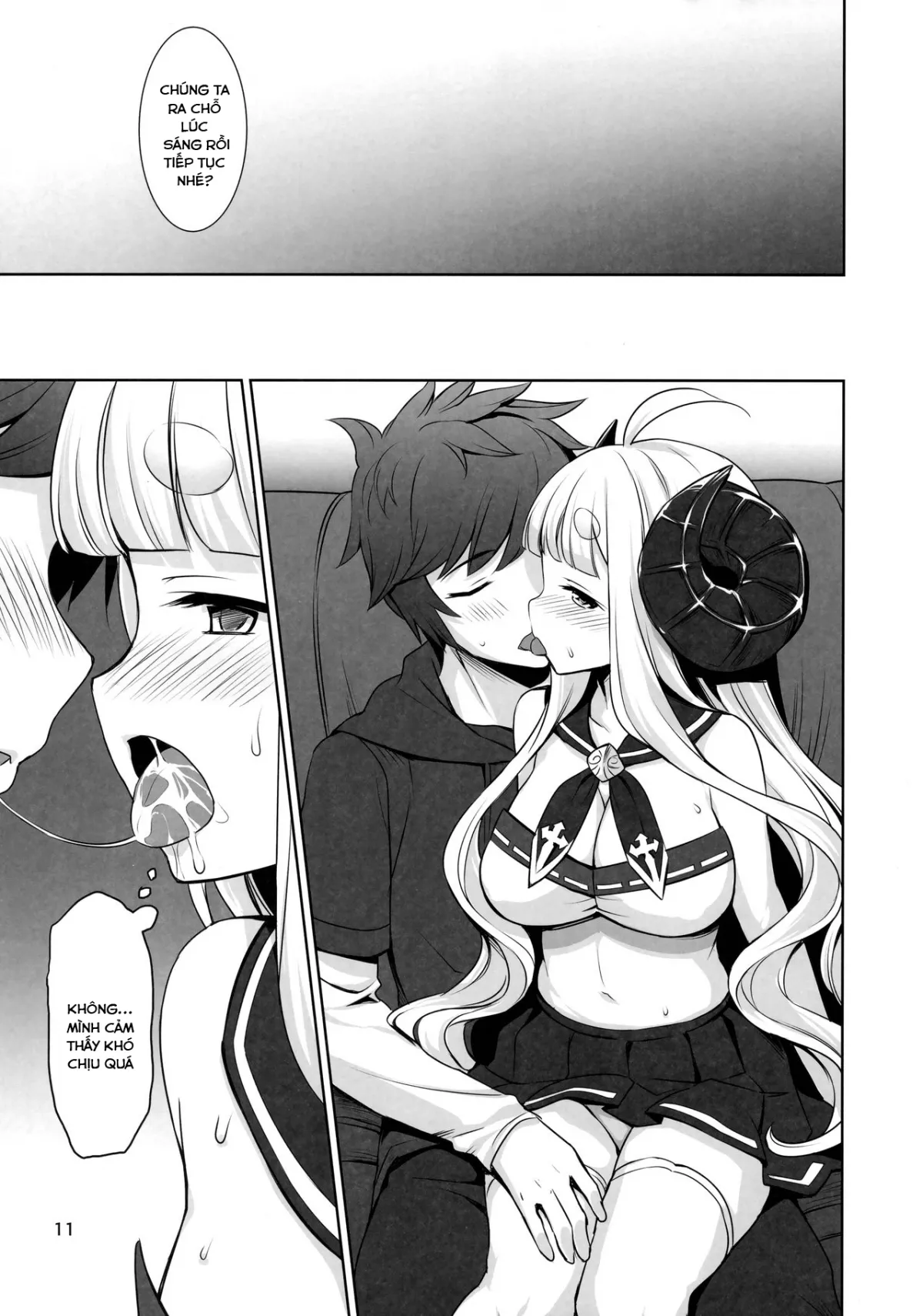 HentaiVN.net - Ảnh 9 - Dọn nhà cùng Anila-san (Granblue Fantasy) [Lovey-Dovey With Anila-san] - Chap 1