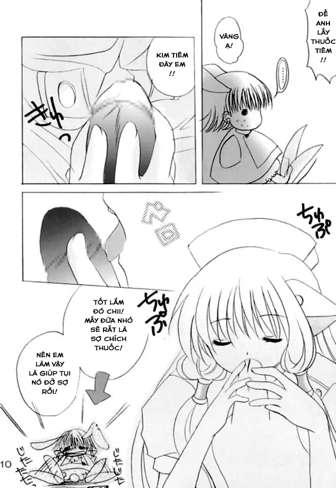 HentaiVN.net - Ảnh 10 - Chii Cosplay Y Tá! [Chiibits! 2] - Chap 1