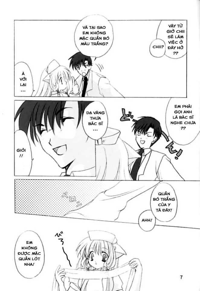 HentaiVN.net - Ảnh 7 - Chii Cosplay Y Tá! [Chiibits! 2] - Chap 1
