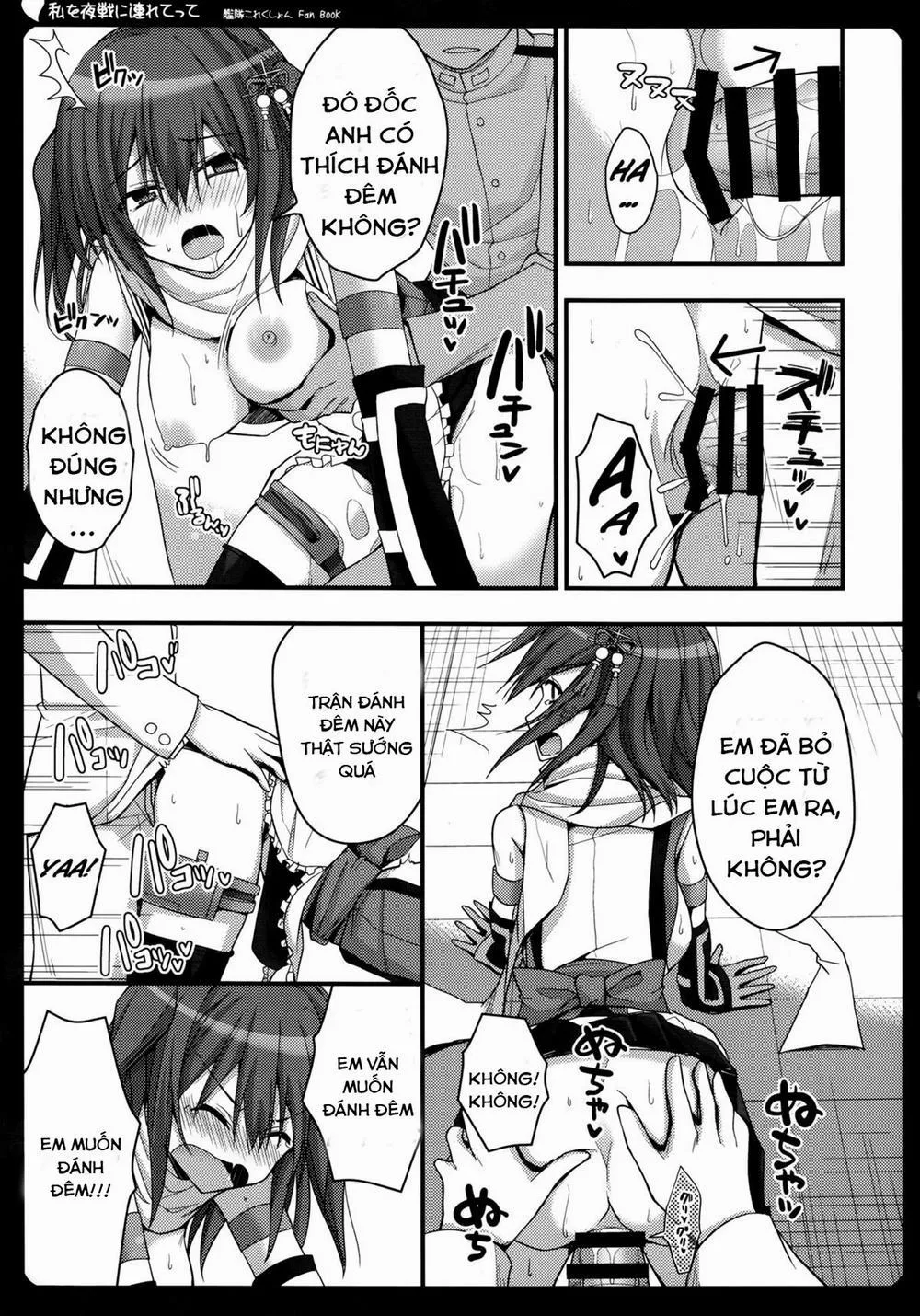 HentaiVN.net - Ảnh 10 - Watashi o Yasen ni Tsuretette (Kantai Collection -KanColle-) - Chap 1