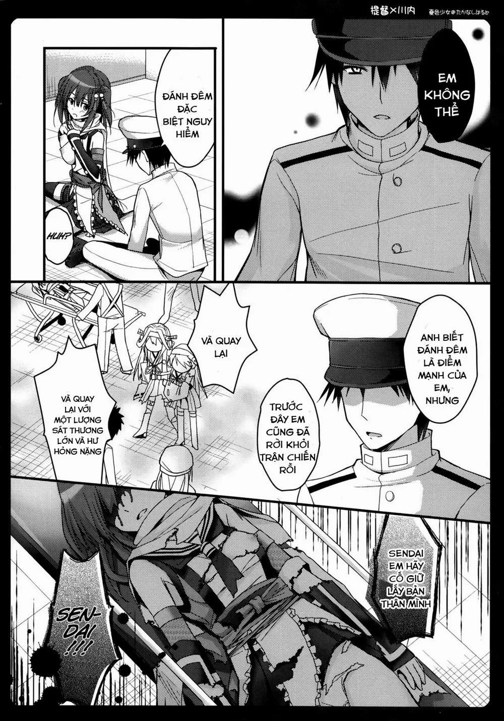 HentaiVN.net - Ảnh 11 - Watashi o Yasen ni Tsuretette (Kantai Collection -KanColle-) - Chap 1