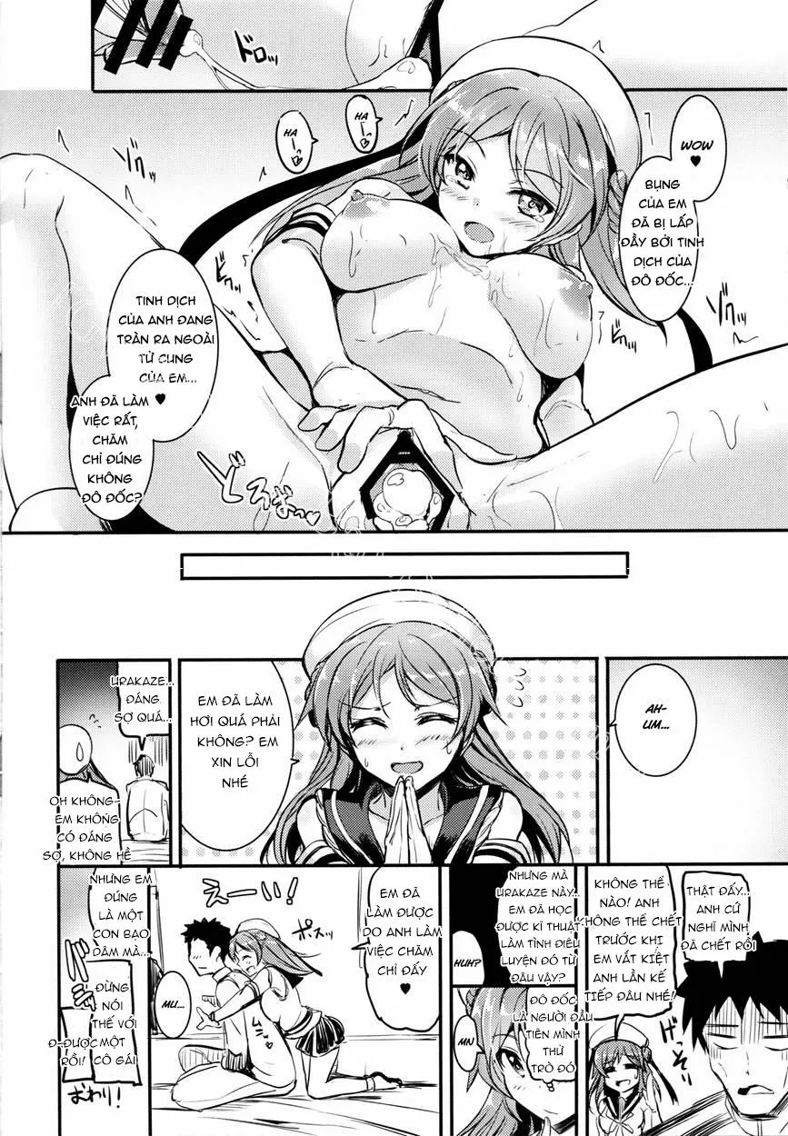 HentaiVN.net - Ảnh 24 - Urakaze-Chan Ni Shibori Toraretai! (Kantai Collection) - Chap 1