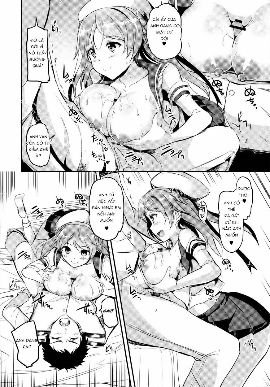 HentaiVN.net - Ảnh 8 - Urakaze-Chan Ni Shibori Toraretai! (Kantai Collection) - Chap 1