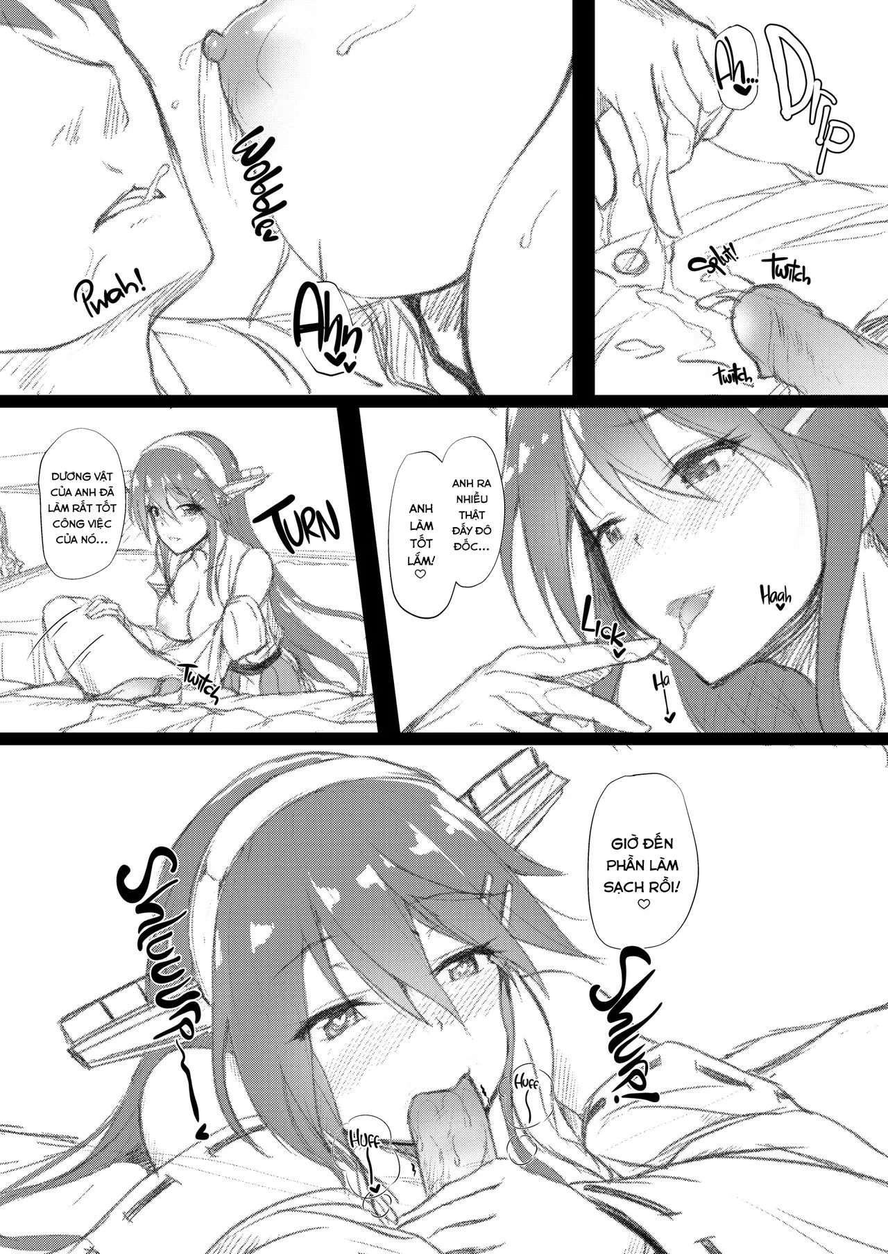 HentaiVN.net - Ảnh 7 - Oyasumi Haruna (Kantai Collection -KanColle-) - Chap 1