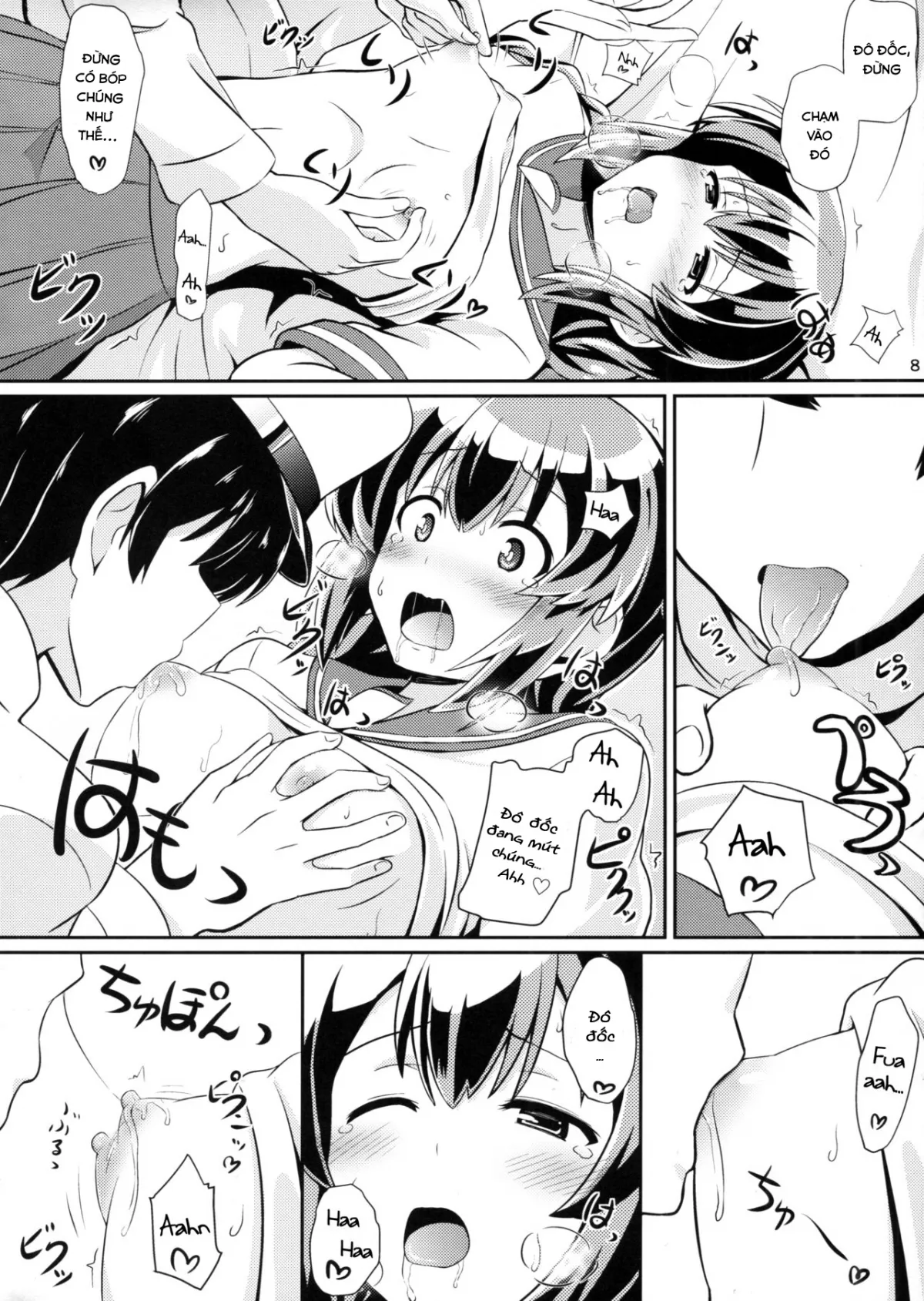 HentaiVN.net - Ảnh 8 - Isonami no Kekkon Shoya (Kantai Collection -KanColle-) [Isonami's First Night Marriage] - Chap 1