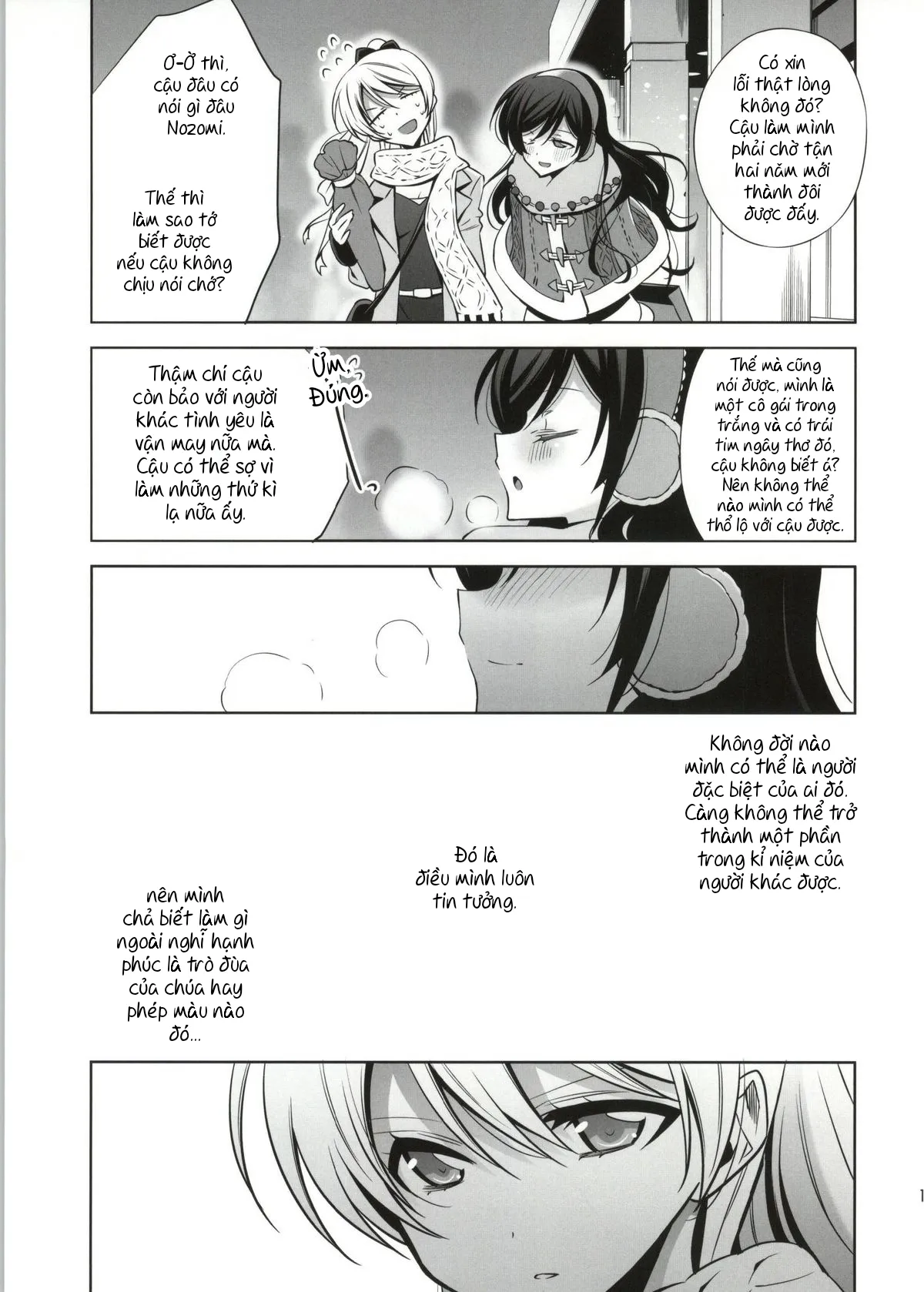 HentaiVN.net - Ảnh 15 - Soko ni Aru Kimi to no Kiseki (Love Live!) [The Miracle Of Being With You] - Chap 1