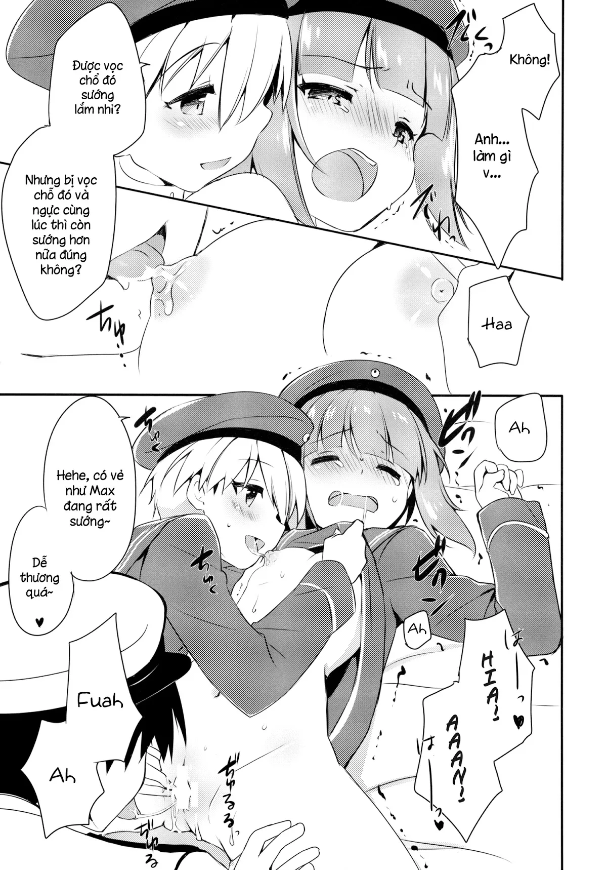 HentaiVN.net - Ảnh 16 - Teitoku! Bokutachi To Nakayoku Shiyou Yo! (Kantai Collection) [Admiral! Let's] - Chap 1