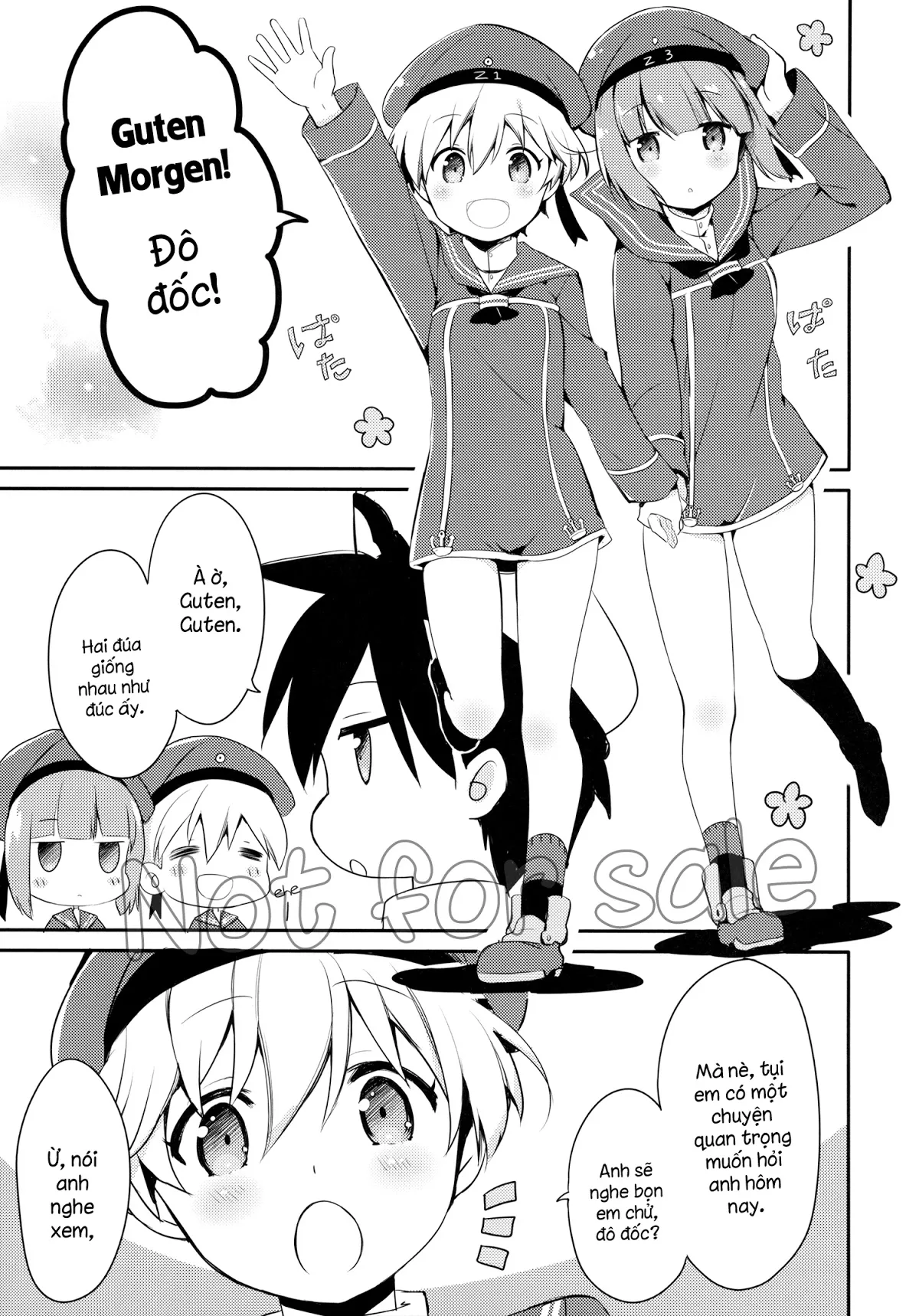 HentaiVN.net - Ảnh 4 - Teitoku! Bokutachi To Nakayoku Shiyou Yo! (Kantai Collection) [Admiral! Let's] - Chap 1