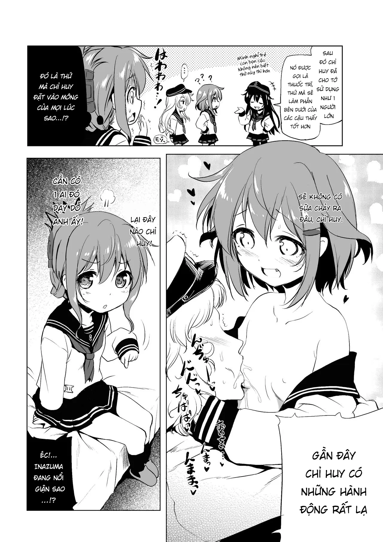 HentaiVN.net - Ảnh 4 - Byuubyuu Destroyers! 1 5 (Kantai Collection -KanColle-) - Chap 1