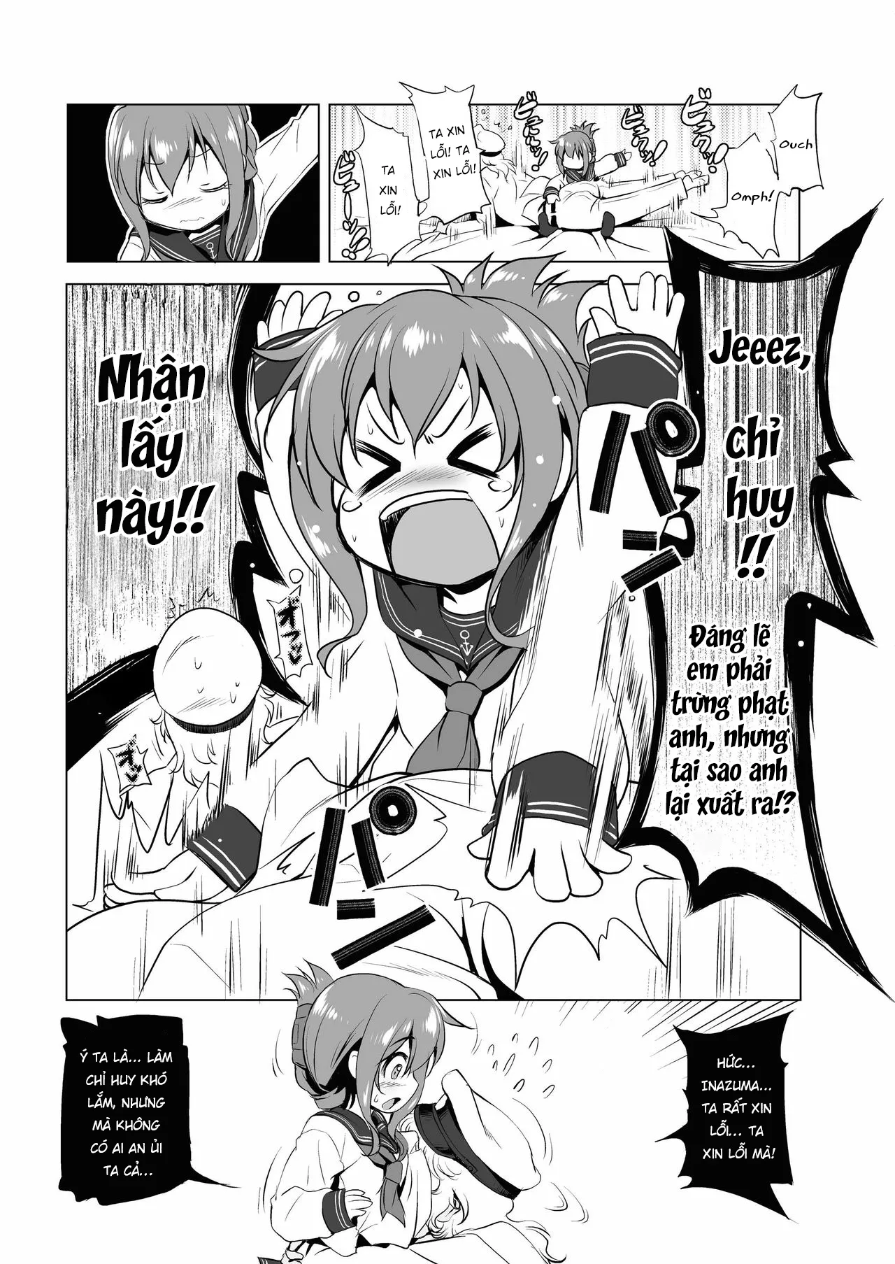 HentaiVN.net - Ảnh 6 - Byuubyuu Destroyers! 1 5 (Kantai Collection -KanColle-) - Chap 1