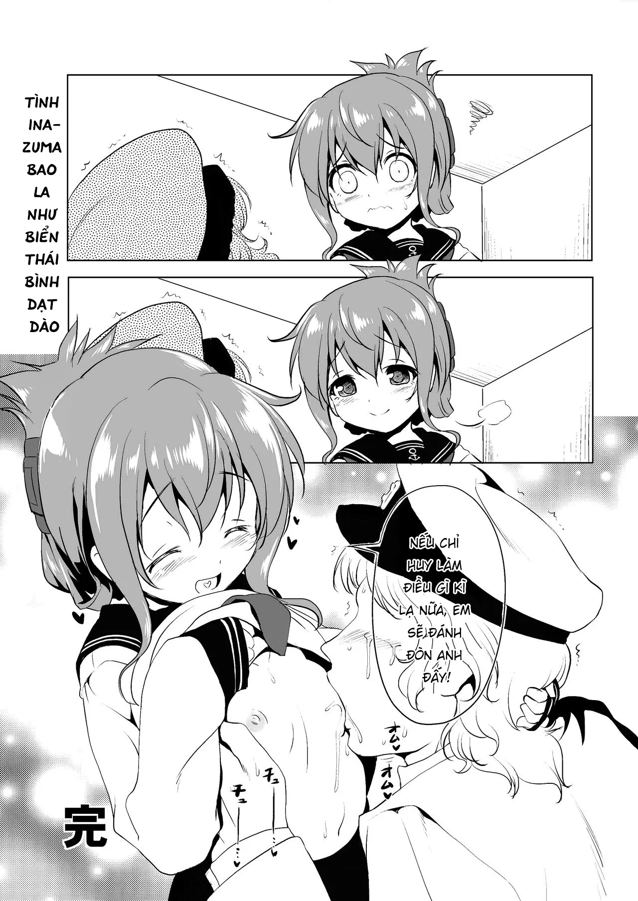 HentaiVN.net - Ảnh 7 - Byuubyuu Destroyers! 1 5 (Kantai Collection -KanColle-) - Chap 1