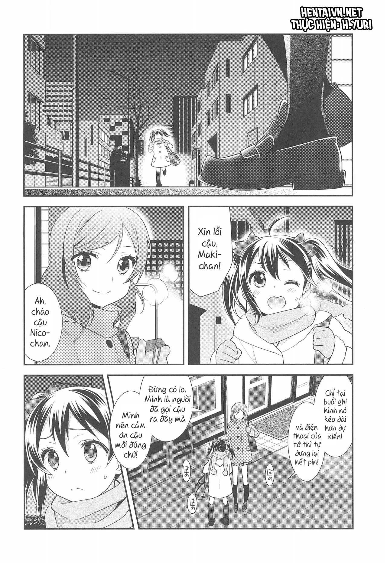 HentaiVN.net - Ảnh 5 - BABY I LOVE YOU (Love Live!) - Chap 1