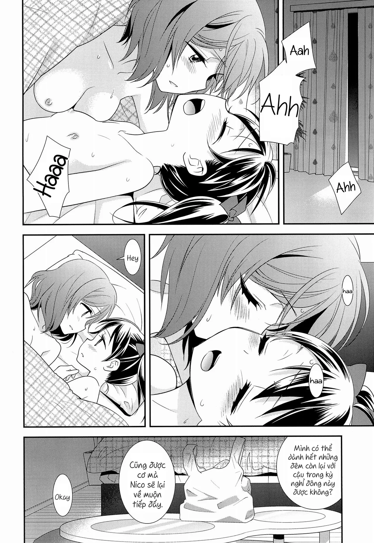 HentaiVN.net - Ảnh 7 - BABY I LOVE YOU (Love Live!) - Chap 1