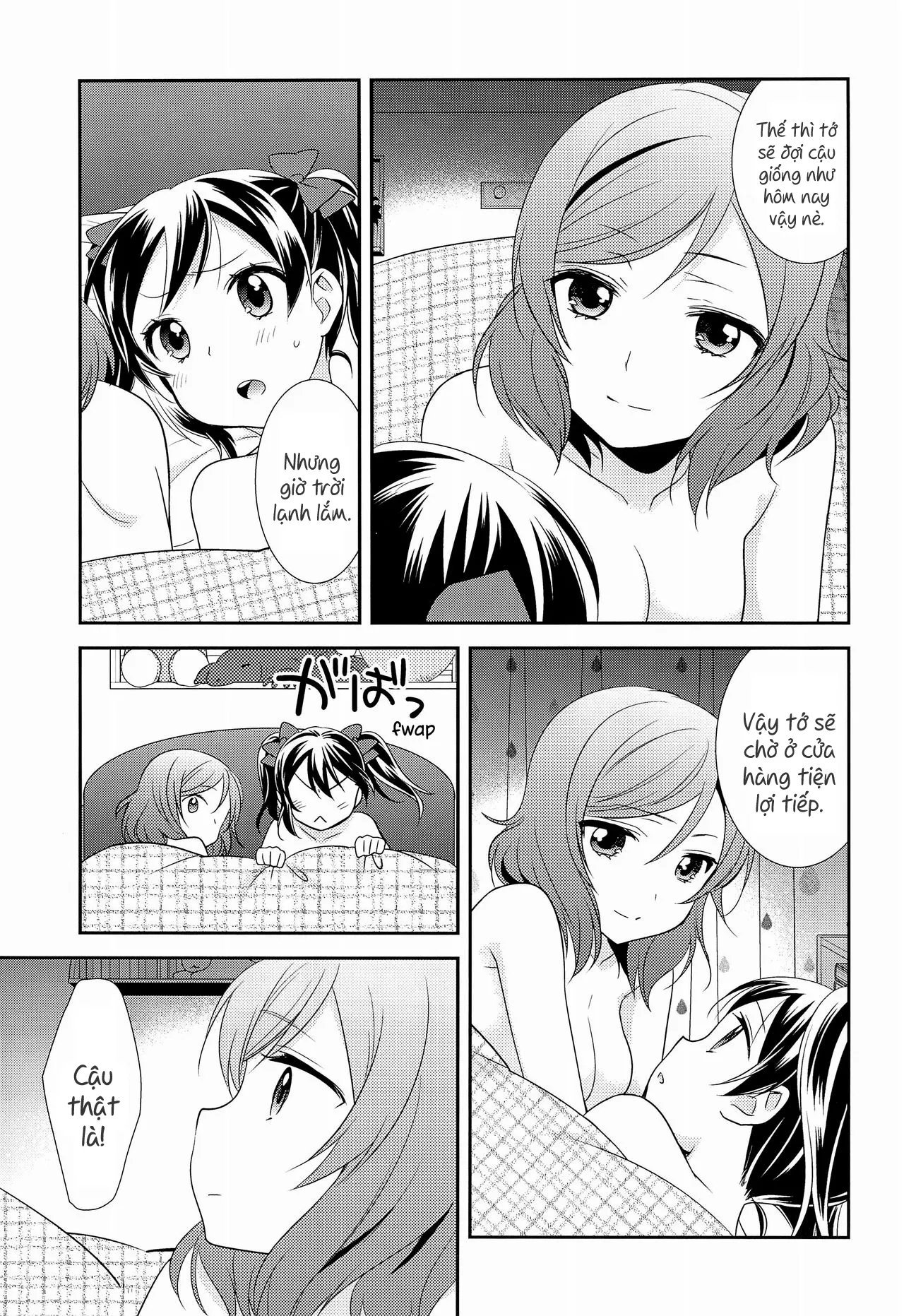 HentaiVN.net - Ảnh 8 - BABY I LOVE YOU (Love Live!) - Chap 1