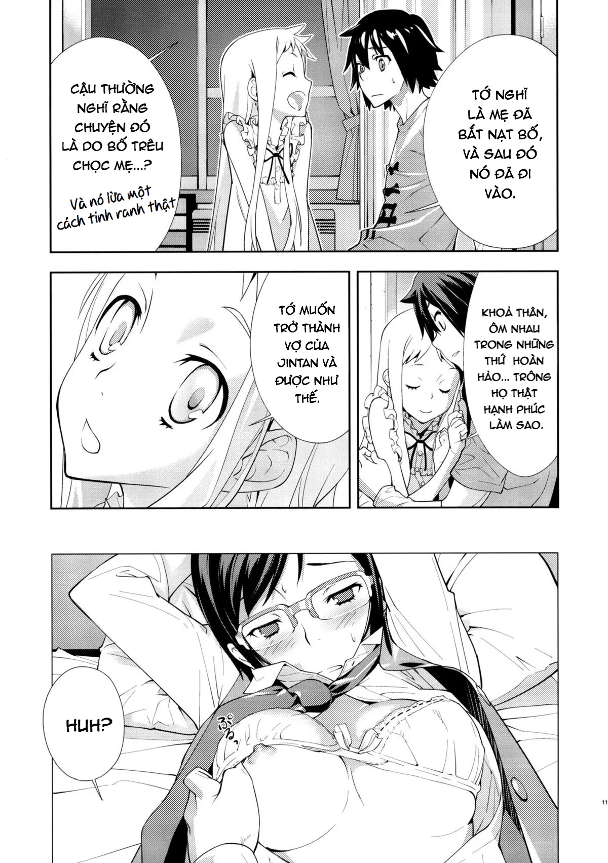 HentaiVN.net - Ảnh 12 - RONDO (AnoHana) - Chap 1