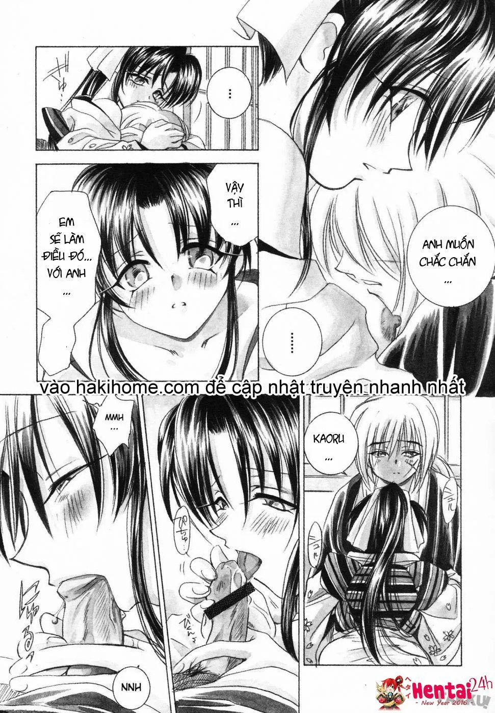 HentaiVN.net - Ảnh 10 - Aitou XX (Rurouni Kenshin) - Chap 1