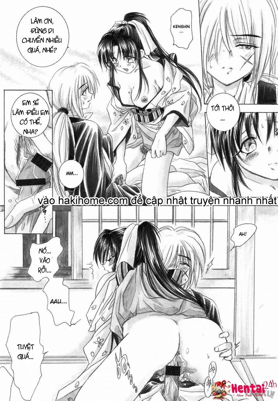 HentaiVN.net - Ảnh 13 - Aitou XX (Rurouni Kenshin) - Chap 1