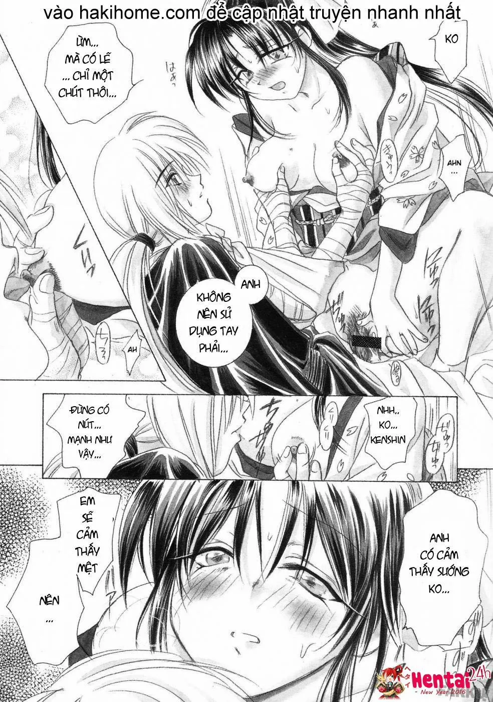 HentaiVN.net - Ảnh 14 - Aitou XX (Rurouni Kenshin) - Chap 1