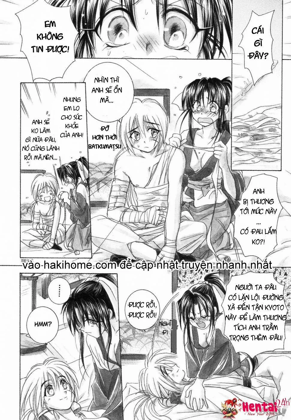 HentaiVN.net - Ảnh 19 - Aitou XX (Rurouni Kenshin) - Chap 1