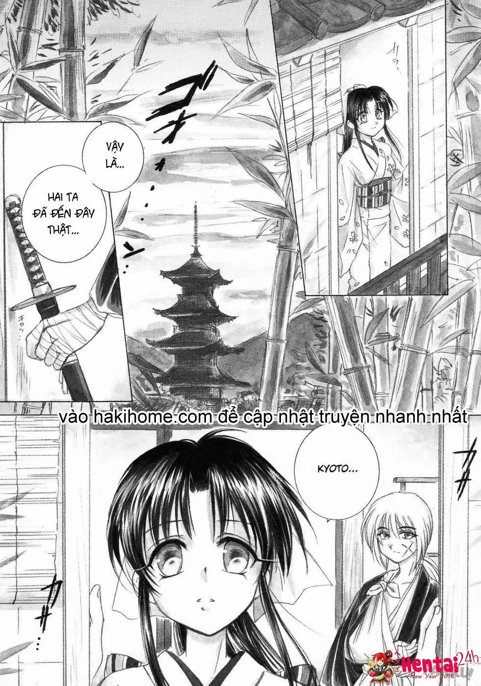 HentaiVN.net - Ảnh 3 - Aitou XX (Rurouni Kenshin) - Chap 1