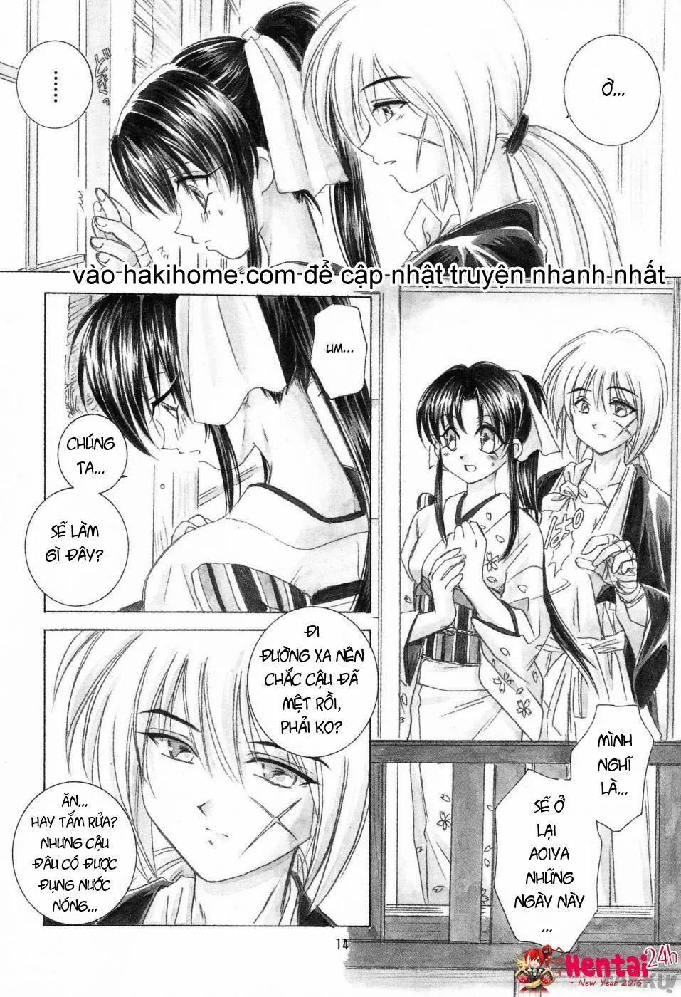 HentaiVN.net - Ảnh 5 - Aitou XX (Rurouni Kenshin) - Chap 1