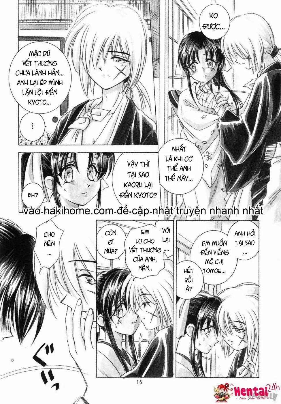HentaiVN.net - Ảnh 7 - Aitou XX (Rurouni Kenshin) - Chap 1