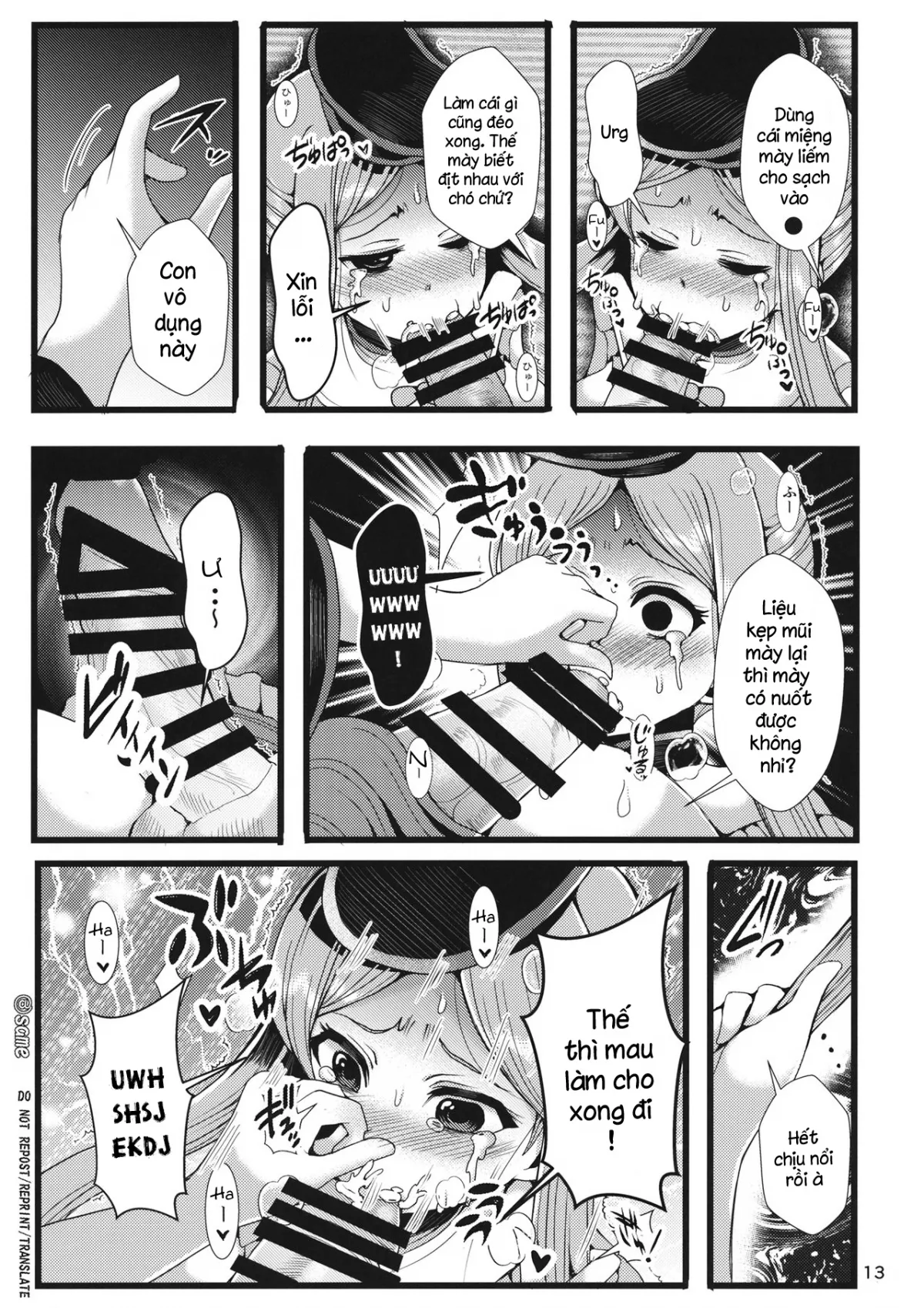 HentaiVN.net - Ảnh 15 - Hayashita Okina ga Nidouji o Ijimeru Hon (Touhou Project) - Chap 1