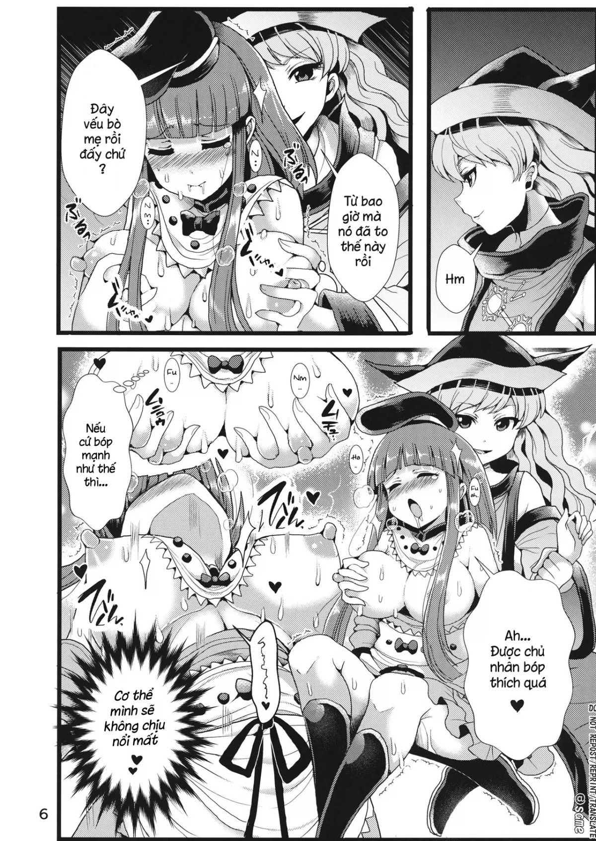 HentaiVN.net - Ảnh 8 - Hayashita Okina ga Nidouji o Ijimeru Hon (Touhou Project) - Chap 1