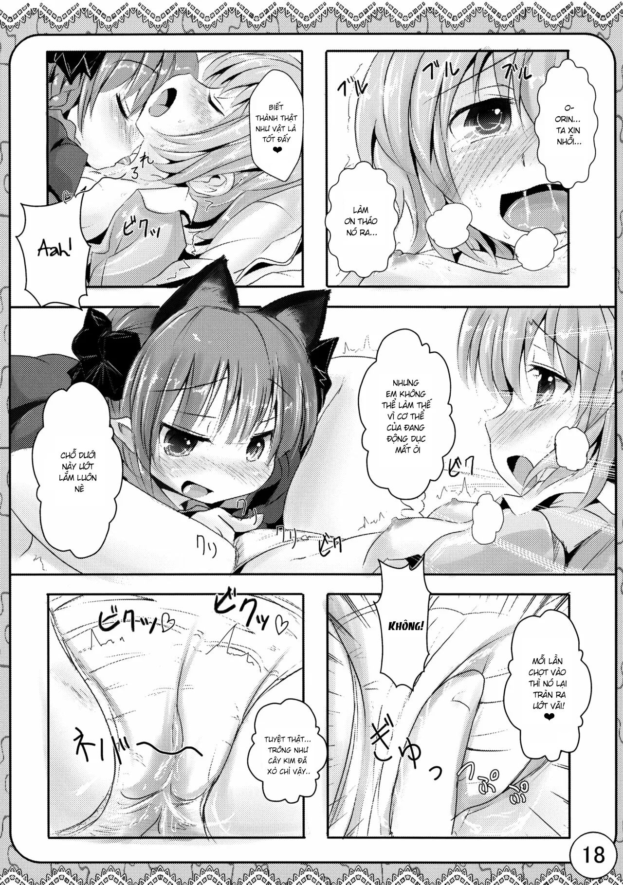 HentaiVN.net - Ảnh 17 - Ecchi-na Nekomimi (Touhou Project) - Chap 1